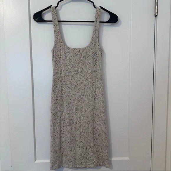 Aritzia Wilfred Floral Sleeveless Ruched Mini Dress Size XS Women’s *Stretchy - Picture 5 of 10